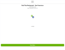 Tablet Screenshot of padthaisanfrancisco.com